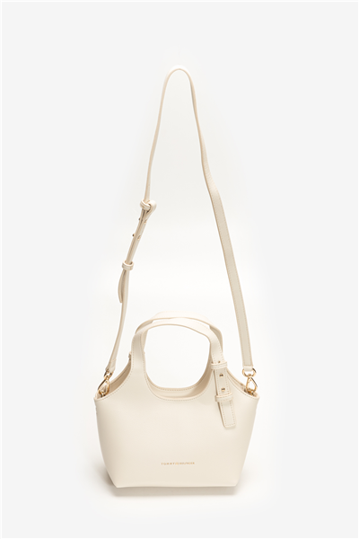 Tommy Hilfiger TH Logo Tote Kadın Mini Omuz Çantası