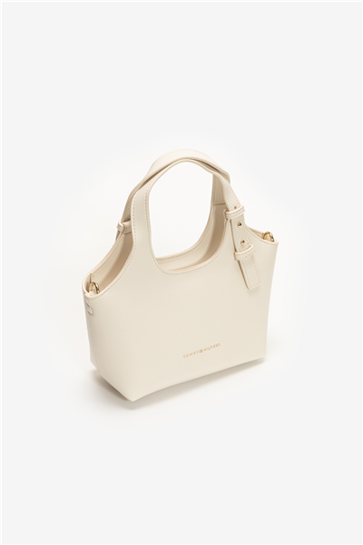 Tommy Hilfiger TH Logo Tote Kadın Mini Omuz Çantası