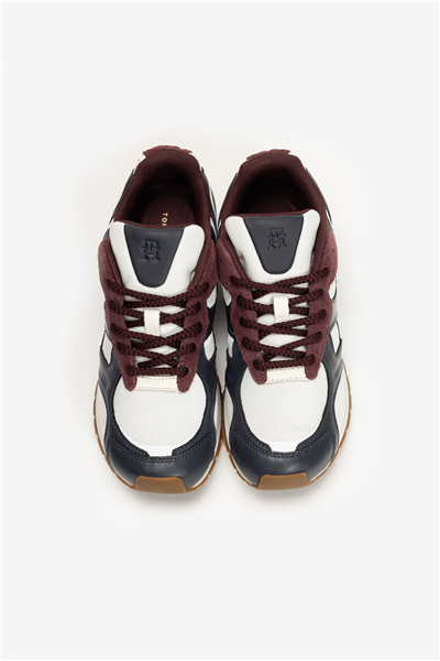 Tommy Hilfiger TH Modern Runner Mix Mat Kadın Sneaker
