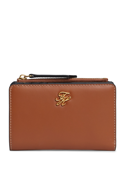 Tommy Hilfiger Th Script Leather Bi Kadın Cüzdan