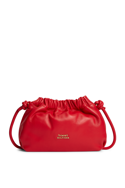 Tommy Hilfiger Th Soft Leather Cros Kadın Mini Omuz Çantası