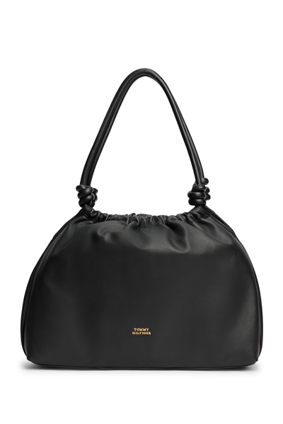 Tommy Hilfiger Th Soft Leather Hobo Kadın Omuz Çantası