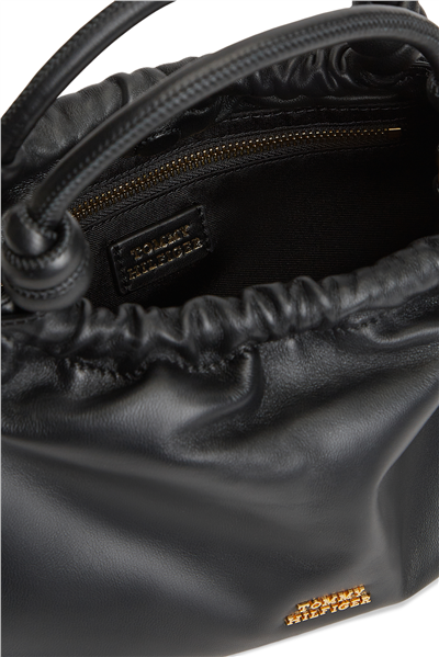 Tommy Hilfiger Th Soft Leather Med Kadın Mini Omuz Çantası