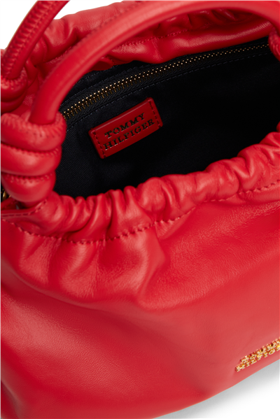 Tommy Hilfiger Th Soft Leather Med Kadın Mini Omuz Çantası