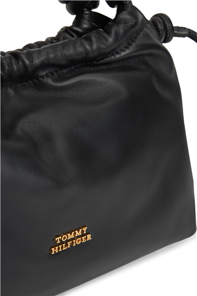 Tommy Hilfiger Th Soft Leather Med Kadın Mini Omuz Çantası