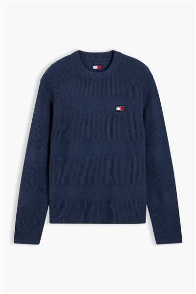 Tommy Hilfiger Tjm Reg Textured Sweater Ext Erkek Triko