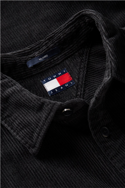 Tommy Hilfiger Tjm Rlx Corduroy Shirt Ext Erkek Gömlek Siyah