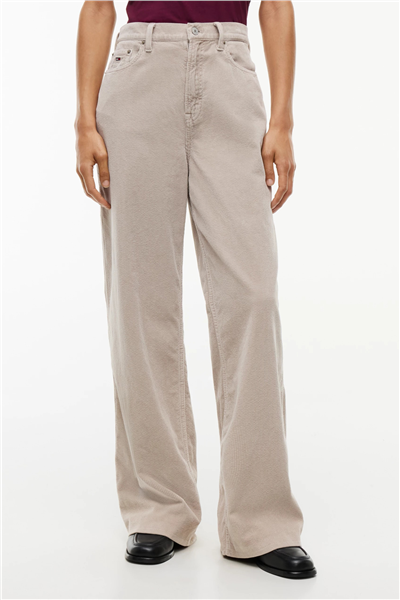Tommy Hilfiger Tjw Hw Straight Leg Cord Pant Kadın 5 Cepli Pantolon