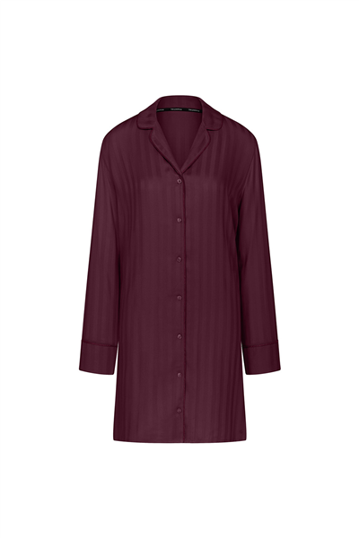 Triumph Amourette Jacquard NDW Kadın Gecelik Bordo