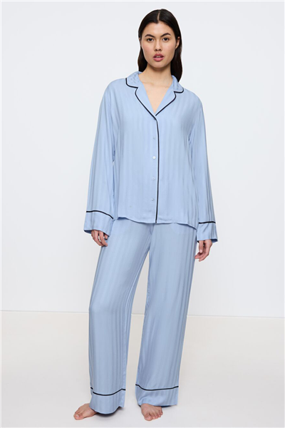 Triumph Amourette Jacquard PW Kadın Pijama Takımı Çok Renkli