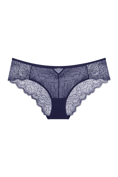 Triumph Amourette Sparkle Hipster Kadın Külot Lacivert