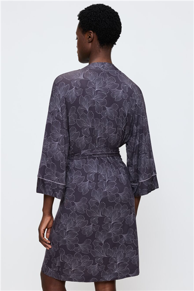 Triumph Aura Spotlight Robe 01 Kadın Sabahlık Gri