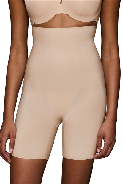 Triumph Kadın BMU Illusion Curve Super HW Mid-Thigh Korse Bej