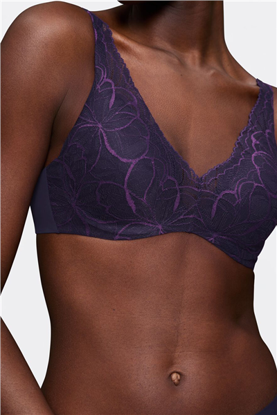 Triumph Kadın Body Make-Up Illusion Lace WP Sütyen Lacivert