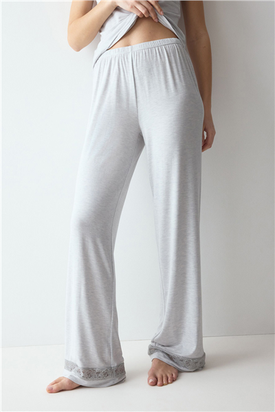 Triumph Comfort Allure Trousers Kadın Pijama Altı Gri