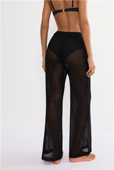 Triumph Kadın Beach MyWear Crochet Trousers Plaj Pantolonu Siyah
