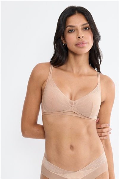 Triumph Kadın Breathe & Lift Smart PU Sütyen Bej