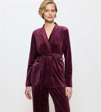 Triumph Sensual Velour Robe Top Pijama Üstü