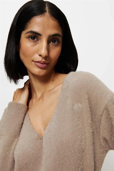 Triumph Smart Thermal V-Neck Sweater X Pijama Üstü Taba