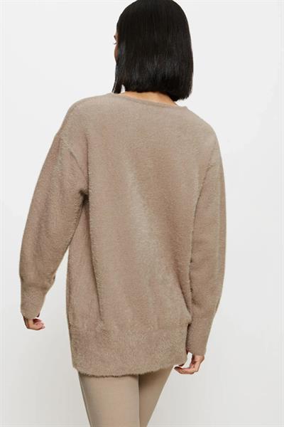 Triumph Smart Thermal V-Neck Sweater X Pijama Üstü Taba