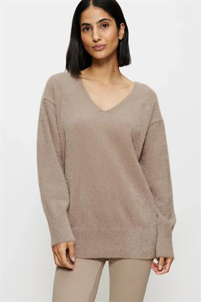 Triumph Smart Thermal V-Neck Sweater X Pijama Üstü Taba