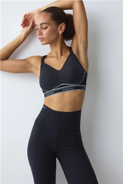 Triumph Triaction Cardio Breeze P EX Kadın Sütyen Siyah