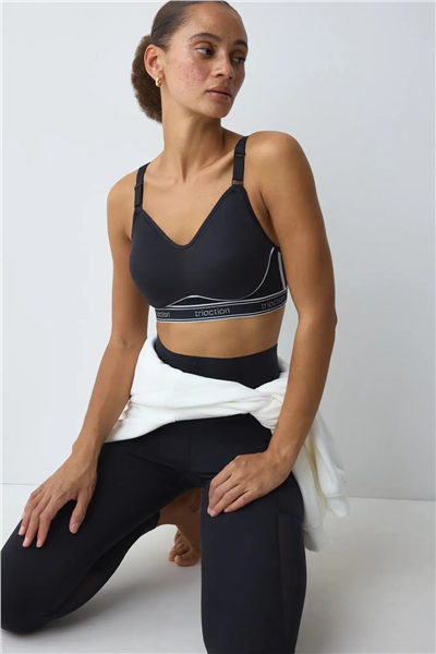 Triumph Triaction Cardio Breeze P EX Kadın Sütyen Siyah