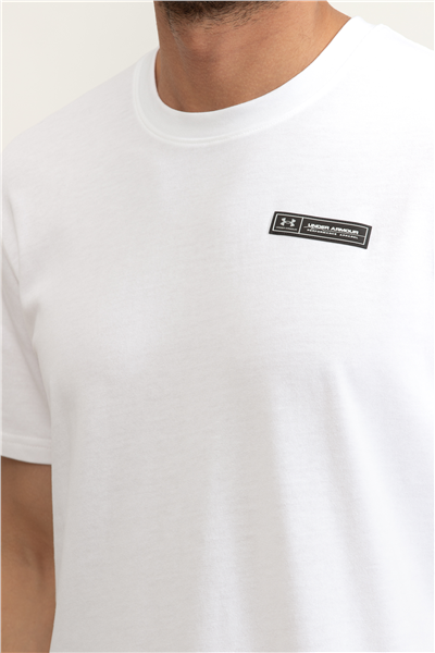 Under Armour UA Hw Armour Label SS Erkek Bisiklet Yaka T-Shirt