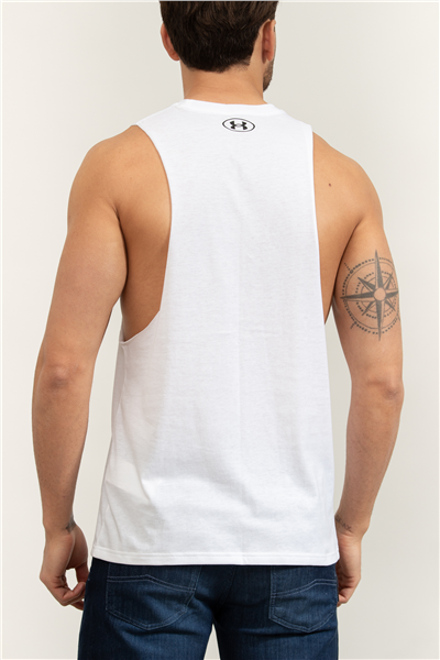 Under Armour UA Left Chest Cut Off Tank Erkek Atlet