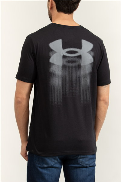 Under Armour UA M Blur Logo SS Erkek Bisiklet Yaka T-Shirt