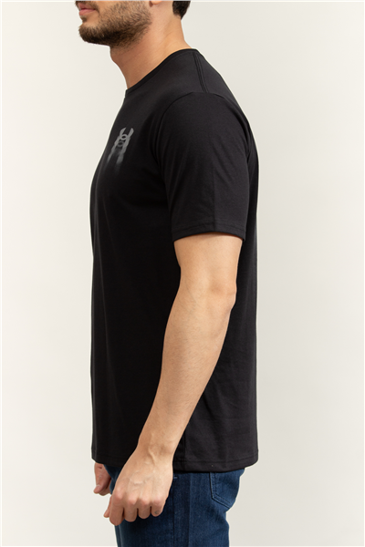 Under Armour UA M Blur Logo SS Erkek Bisiklet Yaka T-Shirt