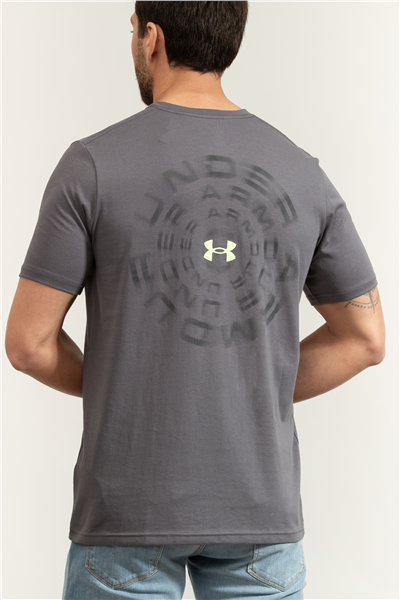 Under Armour UA M Blur Wm SS Erkek Bisiklet Yaka T-Shirt