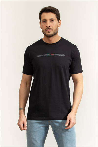 Under Armour UA M Blur Wm SS Erkek Bisiklet Yaka T-Shirt