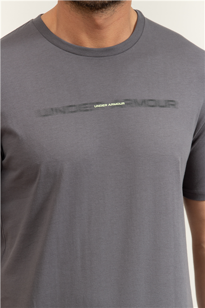 Under Armour UA M Blur Wm SS Erkek Bisiklet Yaka T-Shirt