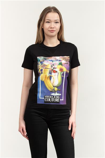 Versace Jeans Couture %100 Pamuklu Kadın T-Shirt