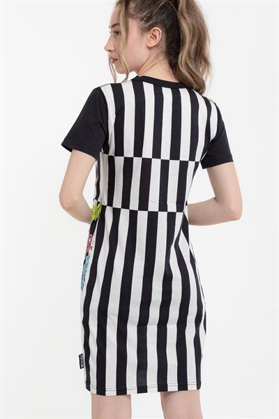 Versace Jeans Couture %100 Pamuklu Kısa Kollu Elbise