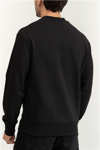 Versace Jeans Couture 72Up302 Vemblem Holo Erkek Bisiklet Yaka Sweatshirt