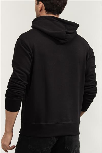 Versace Jeans Couture 72Up306 R Logo Thick Foil Erkek Kapüşonlu Sweatshirt