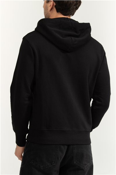 Versace Jeans Couture Bis R Piece Nr S Text Foil Erkek Kapüşonlu Sweatshirt