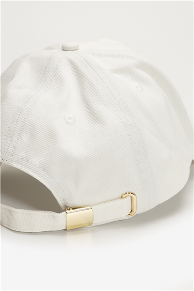 Versace Jeans Couture Cotton Placed Print Erkek Baseball Şapka