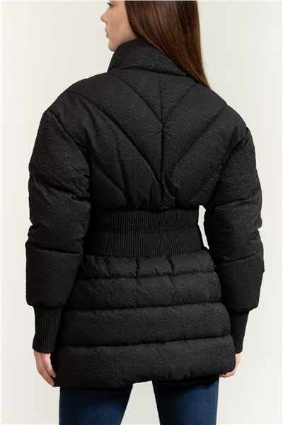 Versace Jeans Couture Crinkle Argyle NL Kadın Şişme Mont