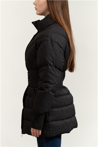 Versace Jeans Couture Crinkle Argyle NL Kadın Şişme Mont