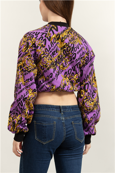 Versace Jeans Couture Easy Kadın Bisiklet Yaka Sweatshirt