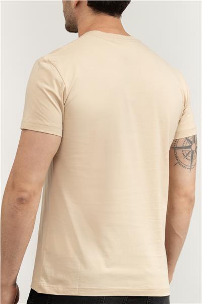 Versace Jeans Couture Erkek Bisiklet Yaka T-Shirt