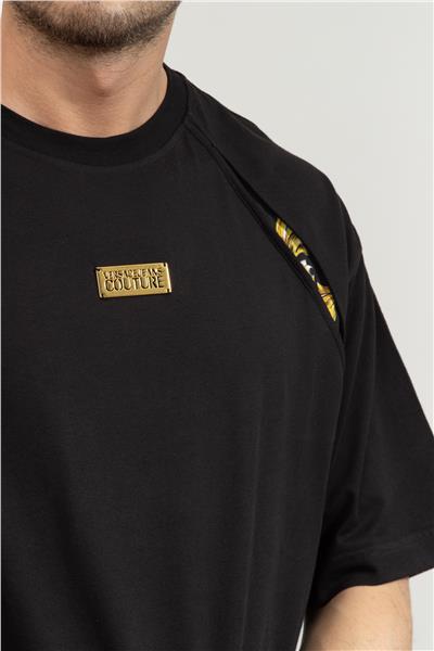 Versace Jeans Couture Erkek Bisiklet Yaka T-Shirt