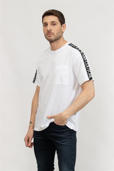 Versace Jeans Couture Erkek Bisiklet Yaka T-Shirt