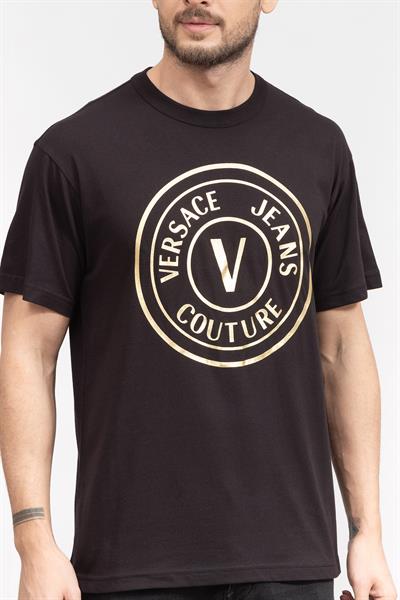 Versace Jeans Couture Erkek Bisiklet Yaka T-Shirt