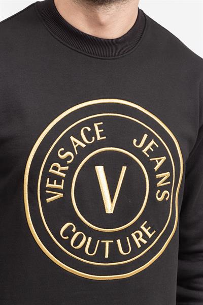 Versace Jeans Couture Erkek Bisiklet Yaka Sweatshirt