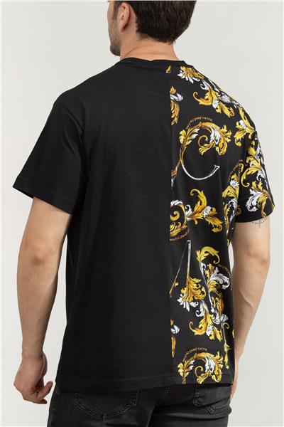 Versace Jeans Couture Erkek Bisiklet Yaka T-Shirt