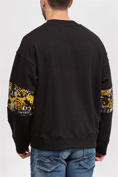 Versace Jeans Couture Erkek Bisiklet Yaka Sweatshirt